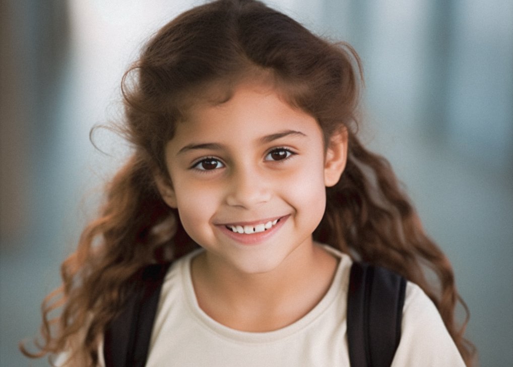 Alice, age 6, formerly an epilepsy patient, now seizure-free